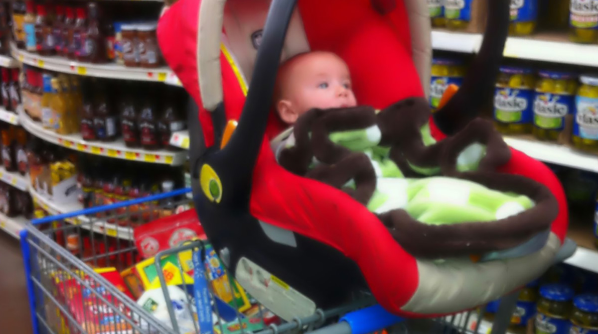 infant car seat cart